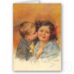 1910 postcard picture by artist Karl Feiertag.