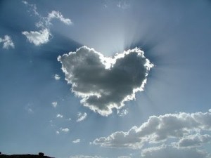 a heart cloud