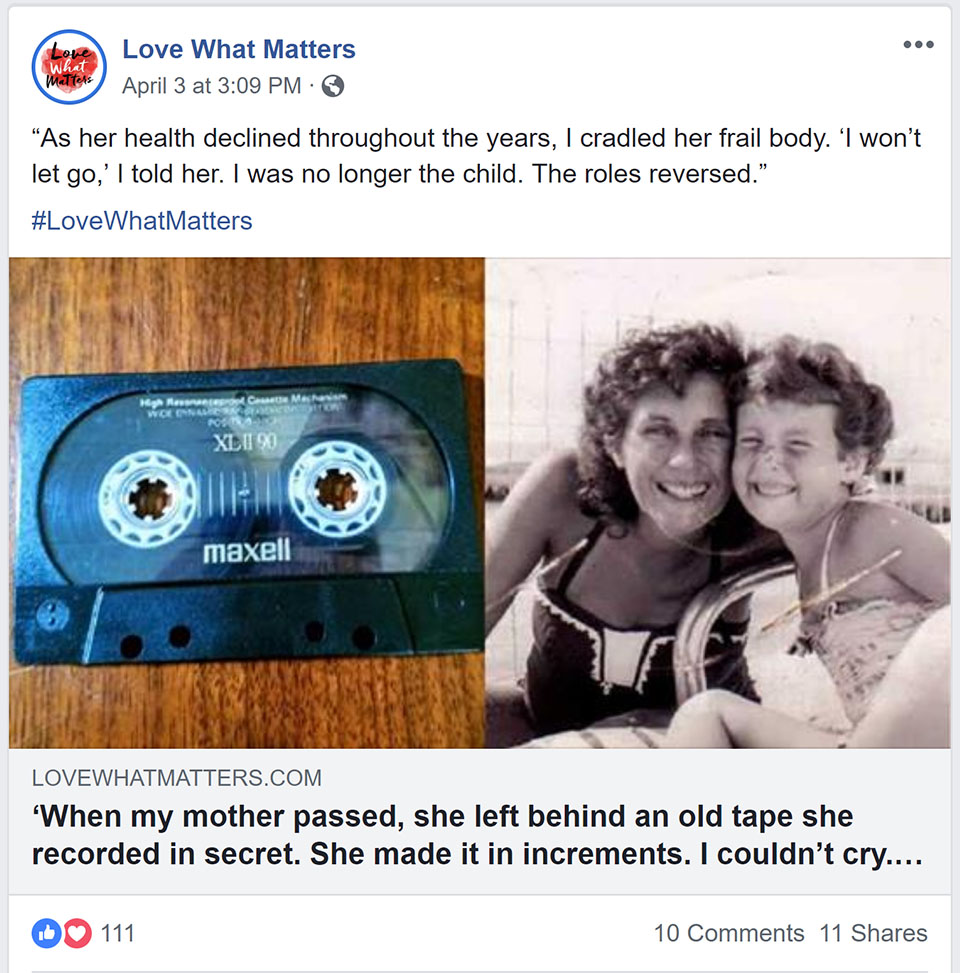 Love What Matters - Mother Passed